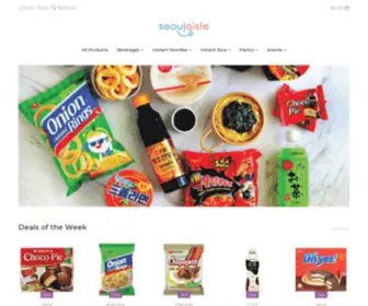 Seoulaisle.com(Instant Ramen & More) Screenshot