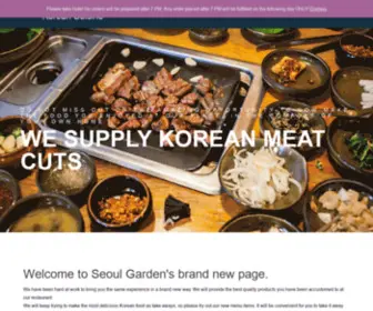 Seoulgarden.co.za(Korean Cuisine) Screenshot