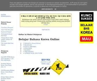 Seoulina.com(Website Belajar Bahasa Korea Online Gratis) Screenshot