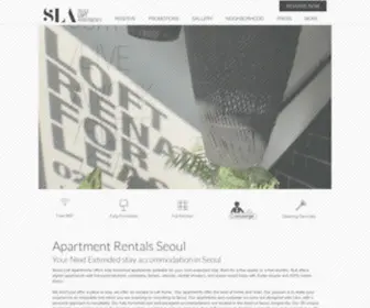 Seoulloft.com(Seoul Loft Apartments) Screenshot