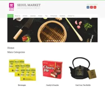 Seoulorientalmarket.com(Seoul Oriental Market) Screenshot