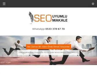 Seouyumlumakale.com(SEO Uyumlu Makale) Screenshot