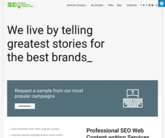 Seowebcontentscribe.com(Professional SEO Web Content Writing Service) Screenshot