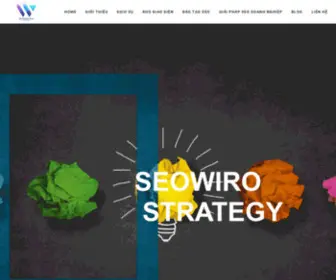 Seowiro.com(Công ty thiết kế Website chuyên nghiệp Đà Nẵng) Screenshot
