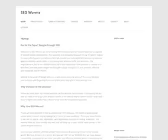 Seoworms.com(Search Engine Optimization Company) Screenshot