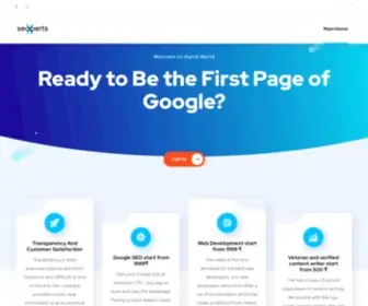 Seoxpertsindia.com(Web Development) Screenshot