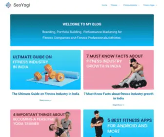 Seoyogi.com(Blog on fitness industry) Screenshot