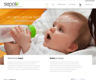 Sepal.com.au(Infant Feeding) Screenshot