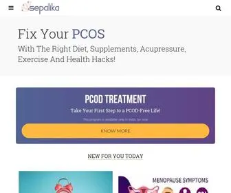 Sepalika.com(Women’s hormonal health clinic) Screenshot