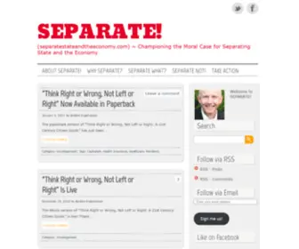 Separatestateandtheeconomy.com(SEPARATE) Screenshot