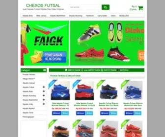 Sepatufutsalasli.com(Chexos Futsal) Screenshot