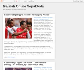 Sepaxbola.info(Majalah Online Sepakbola) Screenshot