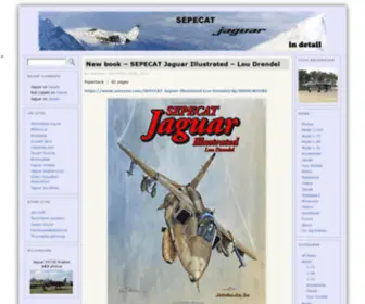 Sepecat.info(SEPECAT Jaguar) Screenshot