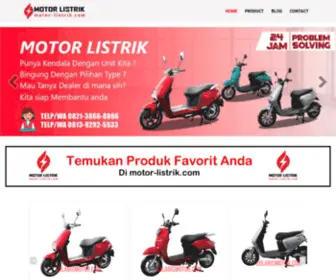 Sepedalistrik.id(Jual Sepeda Listrik dan Motor Listrik) Screenshot