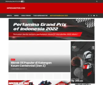 Sepedamotor.com(Portal Berita Sepeda Motor di Indonesia) Screenshot