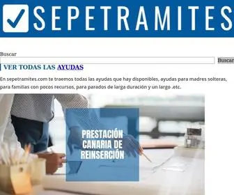 Sepetramites.com(Tramites) Screenshot