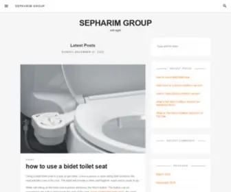 SepharimGroup.com(SepharimGroup) Screenshot