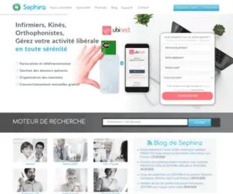 Sephira.fr(Découvrez les solutions Sephira) Screenshot