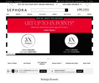 Sephora.co.id(Beli Makeup) Screenshot