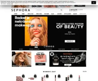 Sephora.cz(Make-up) Screenshot