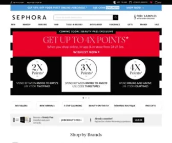 Sephora.my(Sephora Malaysia) Screenshot