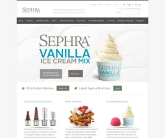 Sephra.co.uk(Sephra Fountains) Screenshot