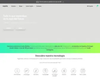 Sepiia.com(Moda Inteligente) Screenshot