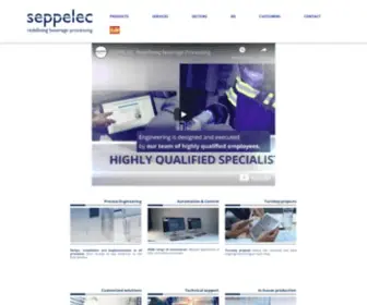 Seppelec.com(Process Engineering) Screenshot