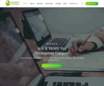 Seppotechnologies.com(Mobile App and Web Development Company in Indore/ India) Screenshot