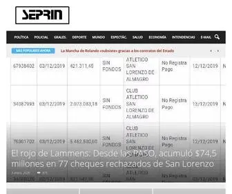 Seprin.info(Leernos tiene sus privilegios) Screenshot