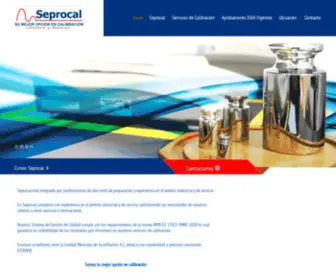 Seprocal.com(Su Mejor Opción en Calibración) Screenshot