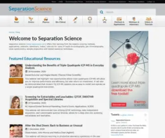 Sepscience.com(Separation Science) Screenshot