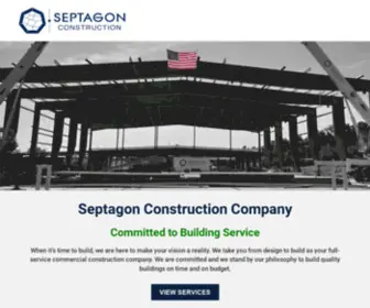Septagon.com(Septagon Construction Company) Screenshot