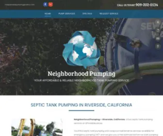 SepticPumpinginlandempire.com(Septic Tank Pumping) Screenshot