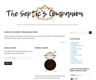 Septicscompanion.com(The Septic's Companion) Screenshot