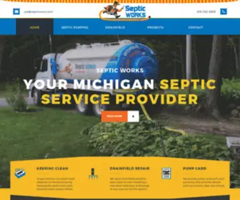 Septicwork.com(Septic Works) Screenshot