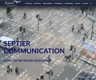 Septier.com(Tailored Intelligence Solutions) Screenshot