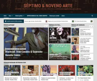 Septimoynoveno.com(Séptimo & Noveno Arte) Screenshot