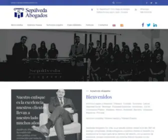 Sepulvedaabogados.com(Sitio Web Oficial) Screenshot