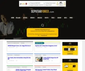 Seputarforex.com(SeputarForex tempatnya analisa forex) Screenshot