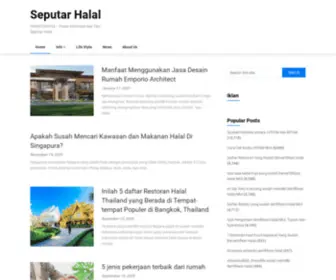 Seputarhalal.com(Seputar HalalPusat Informasi dan Tips Seputar Halal) Screenshot