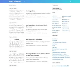 Seputarmusikal.com(SEPUTAR MUSIK) Screenshot