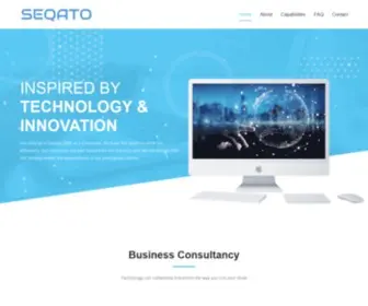 Seqato.com(Seqato Software Solutions) Screenshot