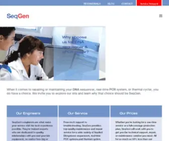 SeqGen.com(SeqGen) Screenshot