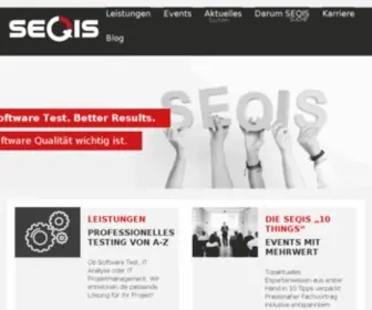 Seqis.com(SEQIS Software Testing GmbH) Screenshot