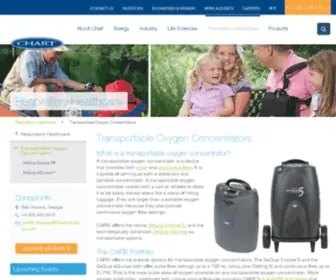 Sequal.com(SeQual Eclipse 3 Personal Ambulatory Oxygen System) Screenshot