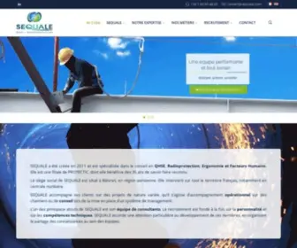 Sequale.com(Conseil) Screenshot