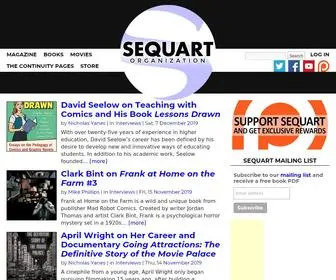 Sequart.org(Sequart Organization) Screenshot