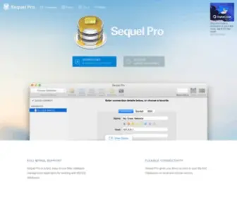 Sequelpro.com(Sequel Pro) Screenshot