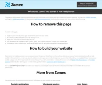 Sequencehosting.com(Zomex) Screenshot